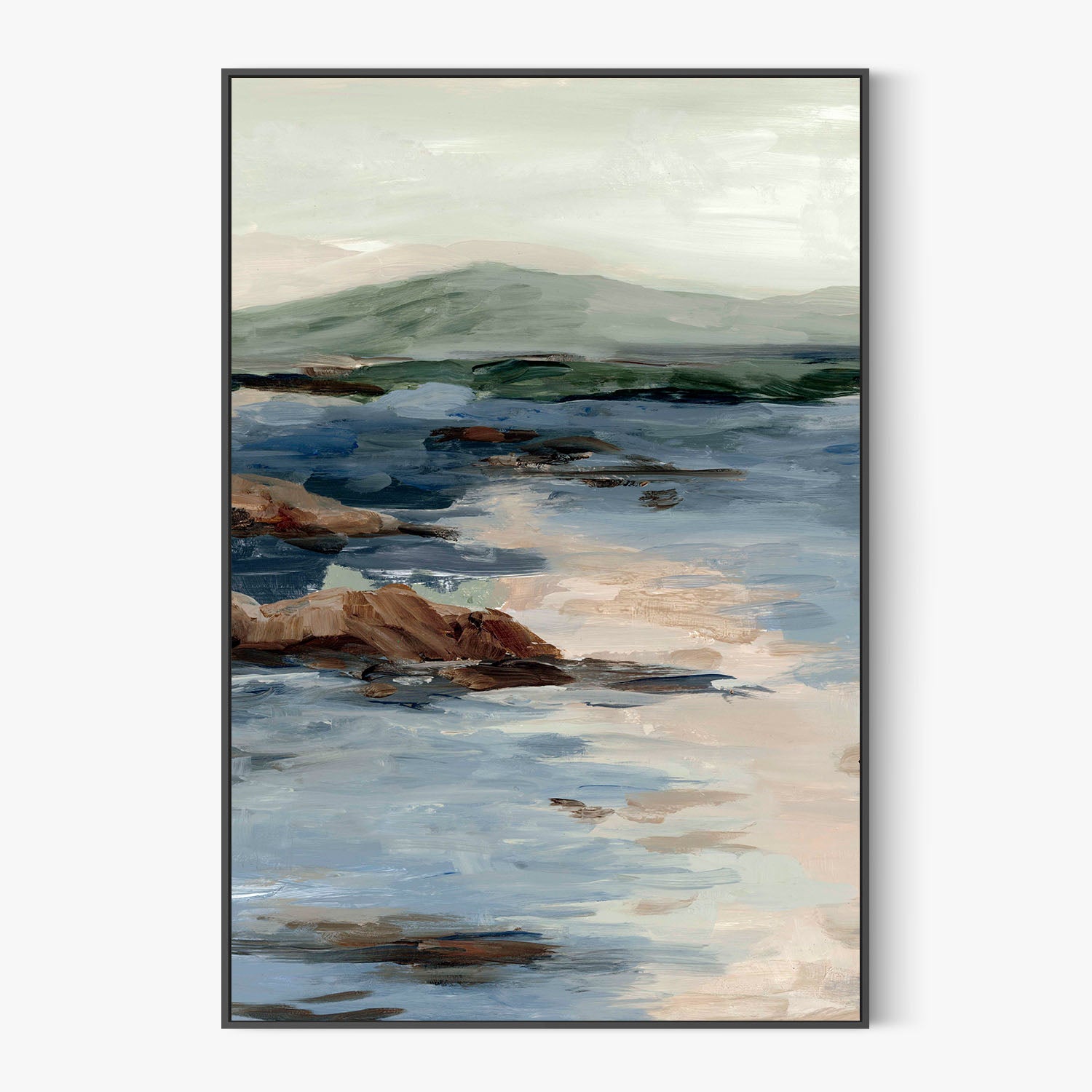 Crashing Tides, Style A-by-Jacob Q-wall-art-print-canvas-poster-framed-Gioia
