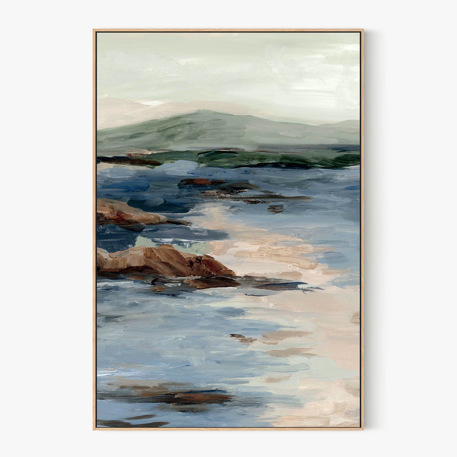 Crashing Tides, Style A-by-Jacob Q-wall-art-print-canvas-poster-framed-Gioia