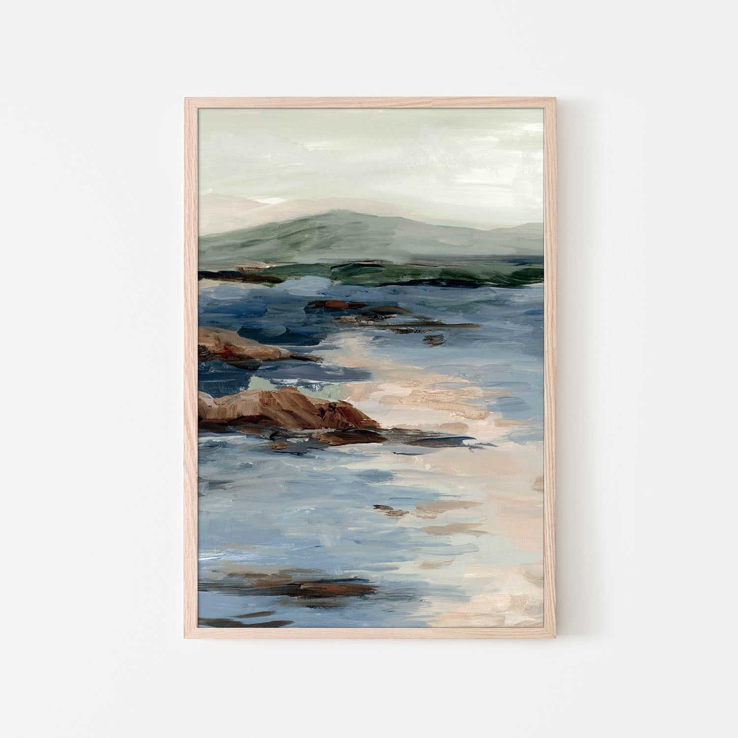 Crashing Tides, Style A-by-Jacob Q-wall-art-print-canvas-poster-framed-Gioia