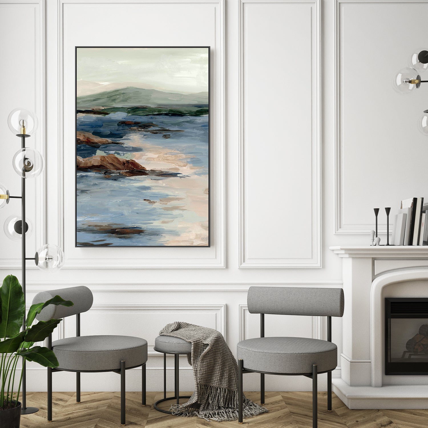 Crashing Tides, Style A-by-Jacob Q-wall-art-print-canvas-poster-framed-Gioia