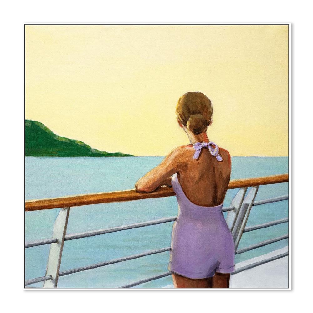 Cruise Sunset-by-Sarah Morrissette-wall-art-print-canvas-poster-framed-Gioia