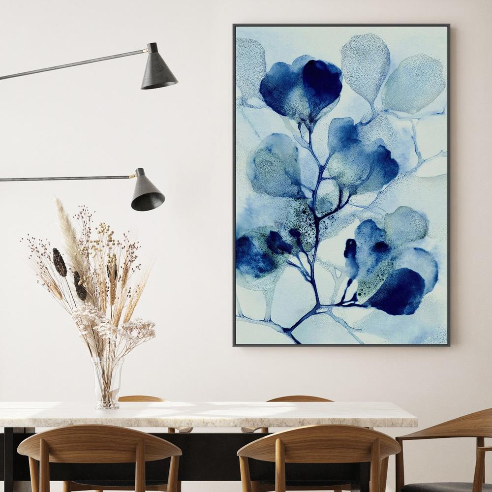 Cyanotype Cherry Branch-by-Jordão de Abreu-wall-art-print-canvas-poster-framed-Gioia
