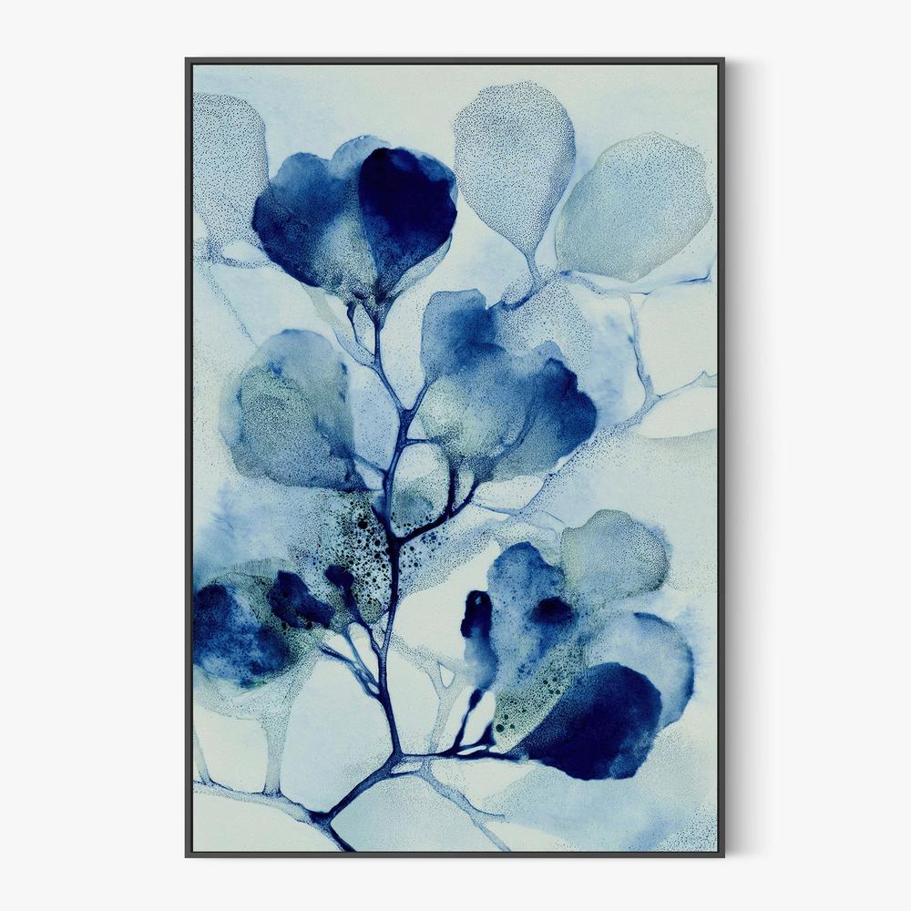 Cyanotype Cherry Branch-by-Jordão de Abreu-wall-art-print-canvas-poster-framed-Gioia