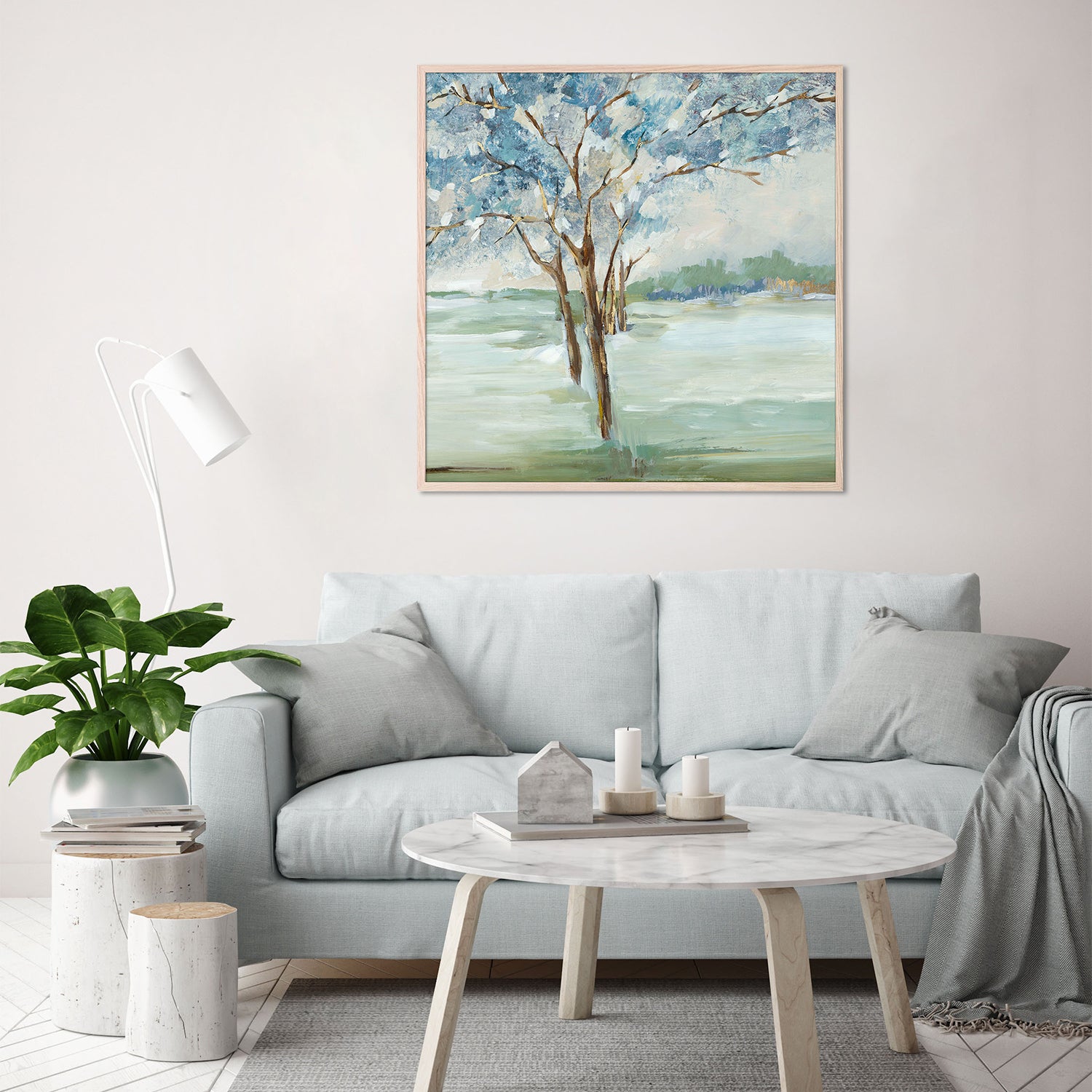 Serene Blue Scenes, Style A