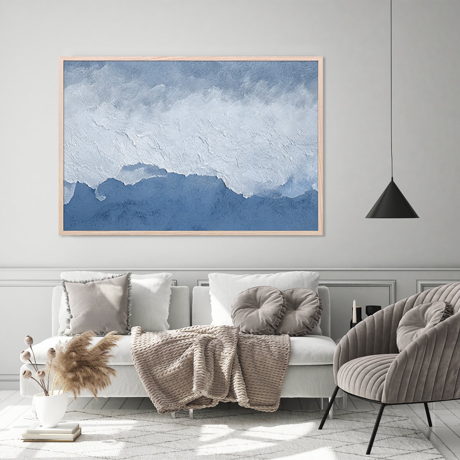 Fading into Blue