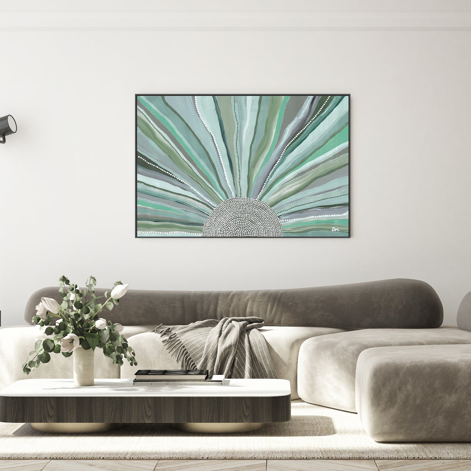 Rising Sun, Green Tones