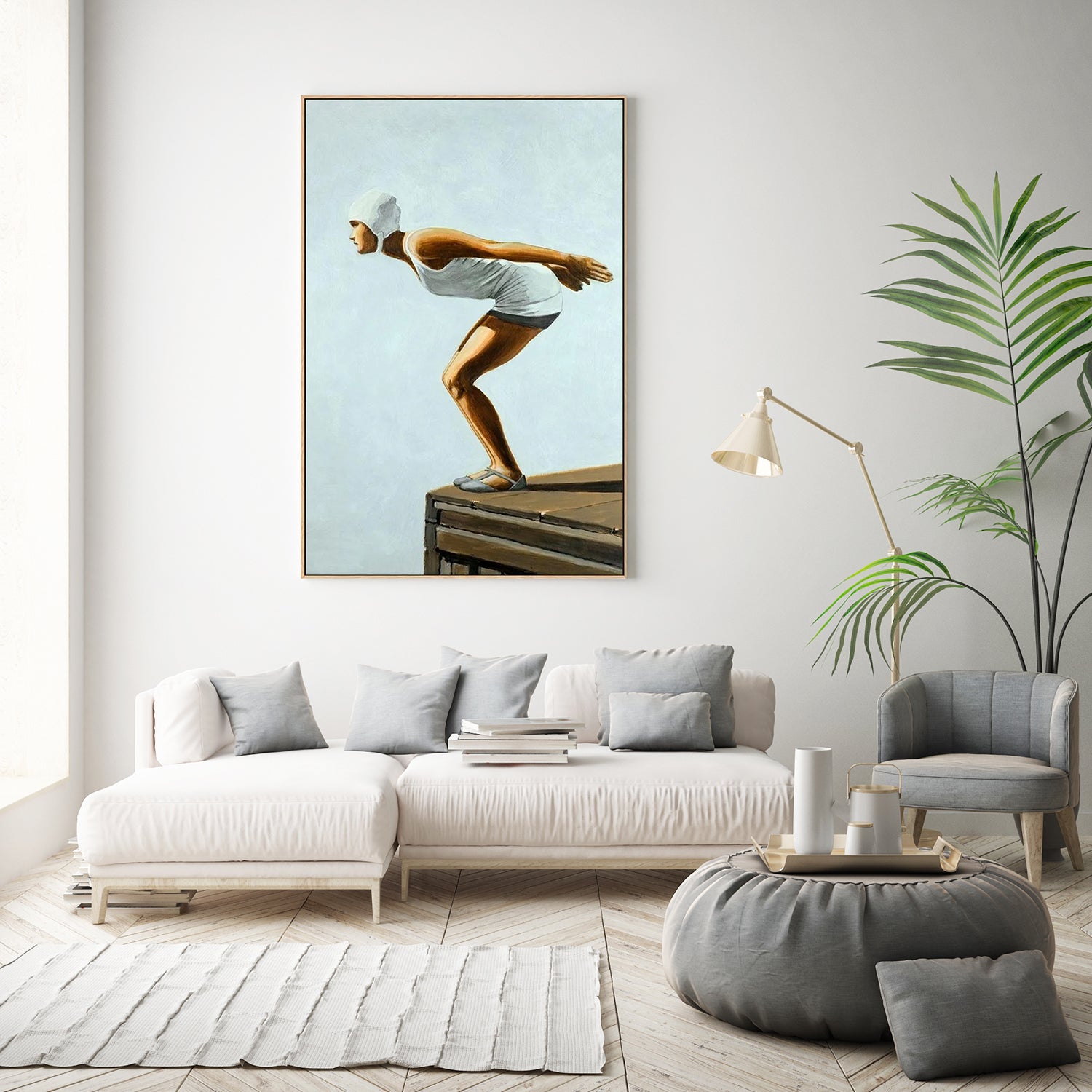 Posing Diver