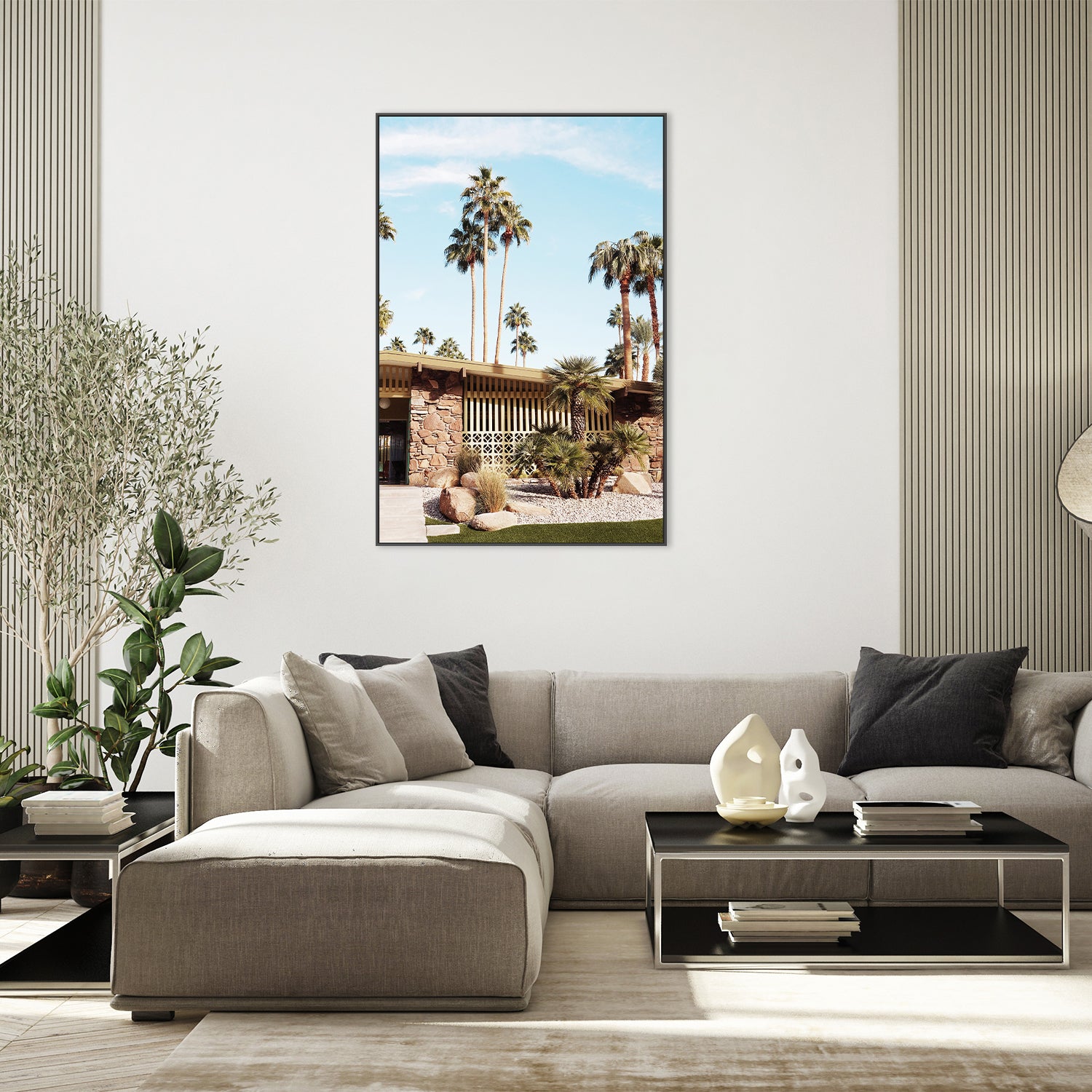 Summer Day At Palm Springs