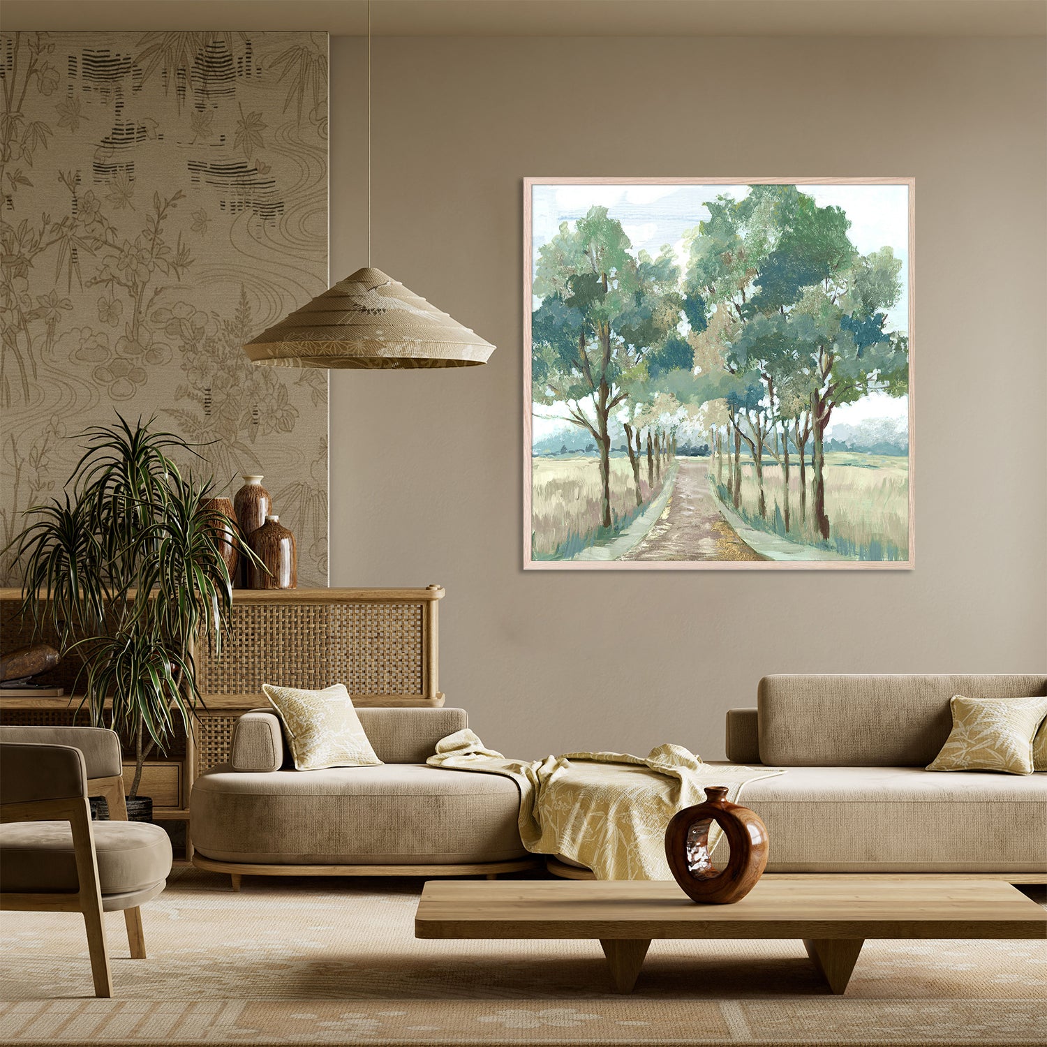 Green Landscape Reverie