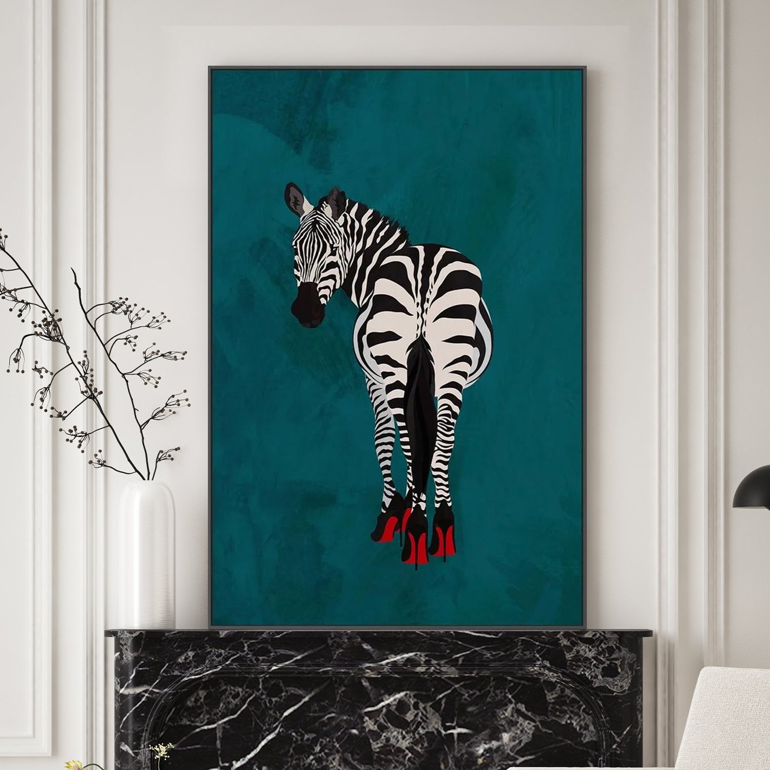 Zebra In Heels