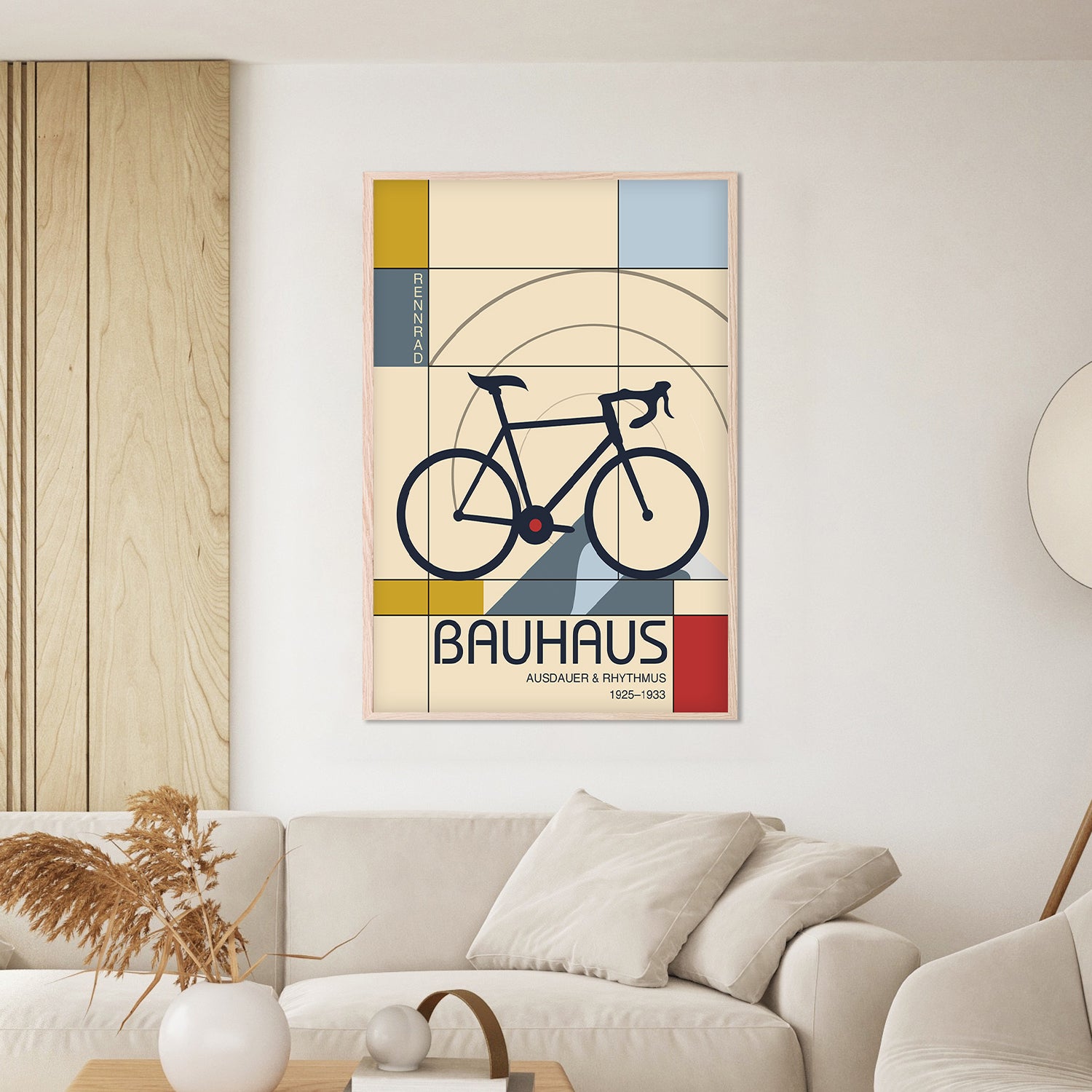Geometric Racing Bicycle