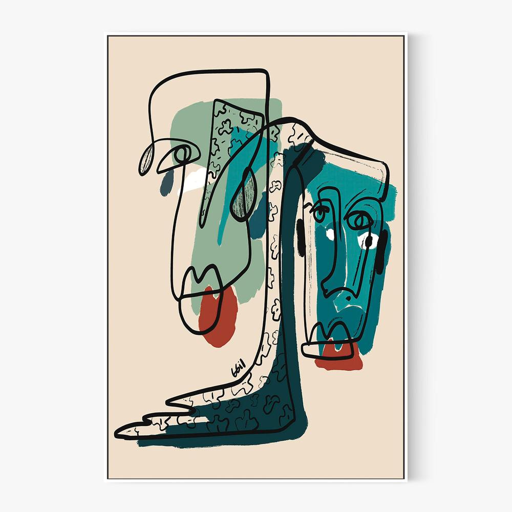 DA IGUAL-by-Giovanna Gil Alves-wall-art-print-canvas-poster-framed-Gioia