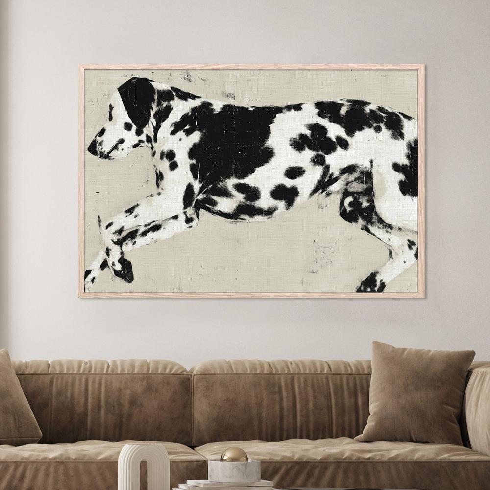 Dalmatian Dog Minimalist-by-Jordão de Abreu-wall-art-print-canvas-poster-framed-Gioia