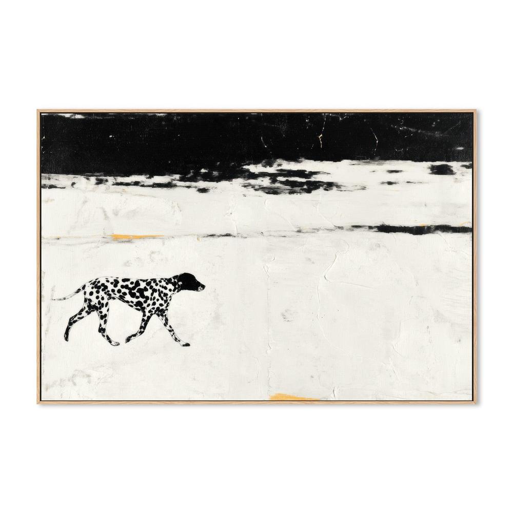Dalmatian on the Shore-by-Chromatic Storm Studio-wall-art-print-canvas-poster-framed-Gioia