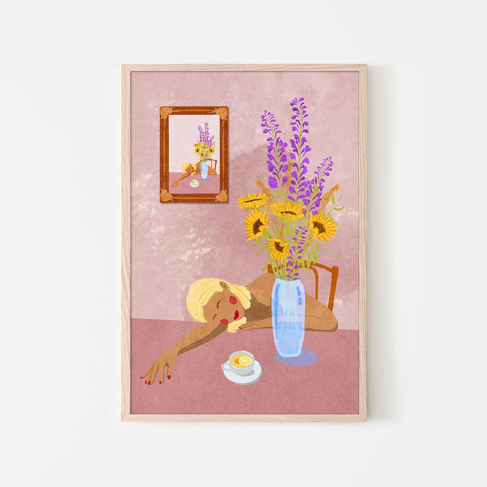 Day dream 2-by-Raissa Oltmanns-wall-art-print-canvas-poster-framed-Gioia