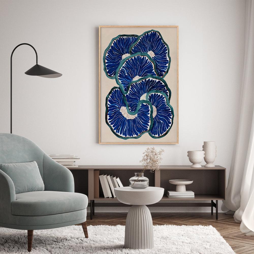 Deep Sea Petals-by-Lady Hana-wall-art-print-canvas-poster-framed-Gioia