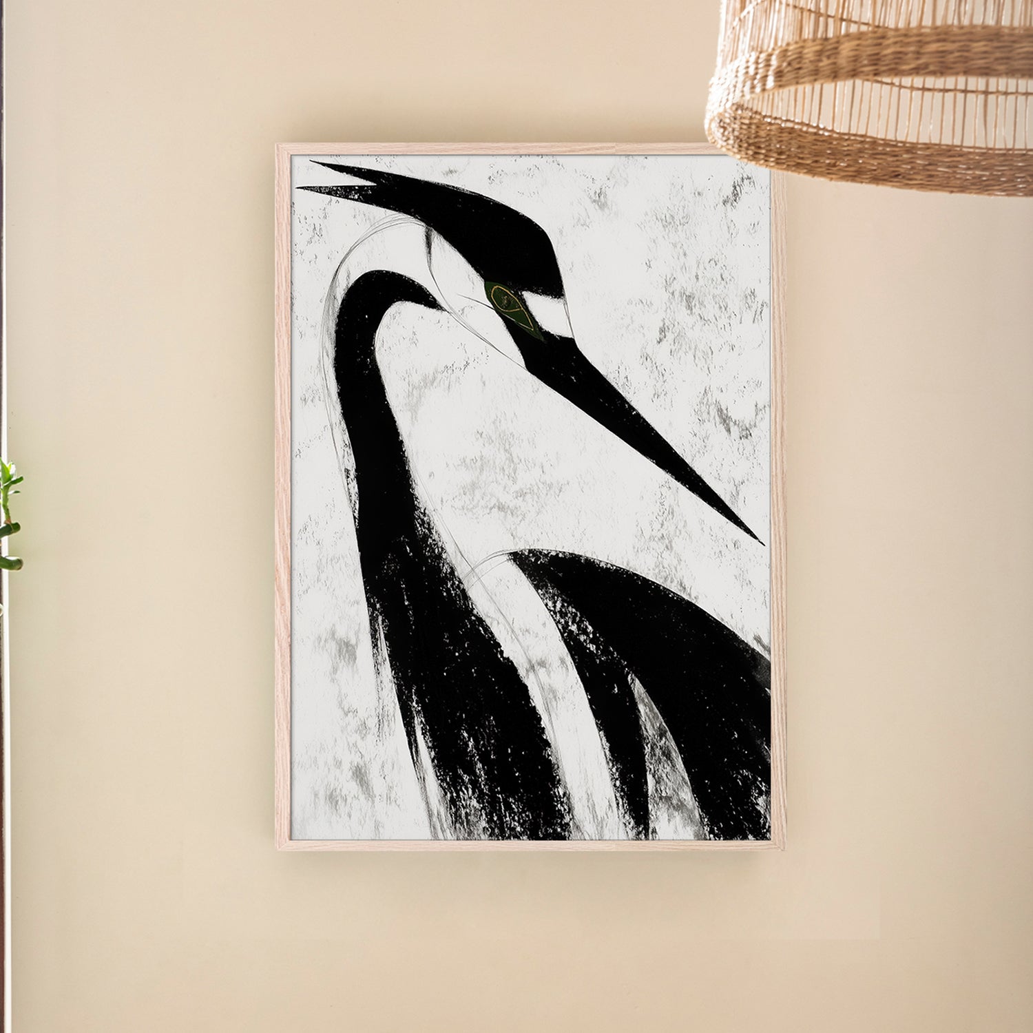 Minimalist Heron
