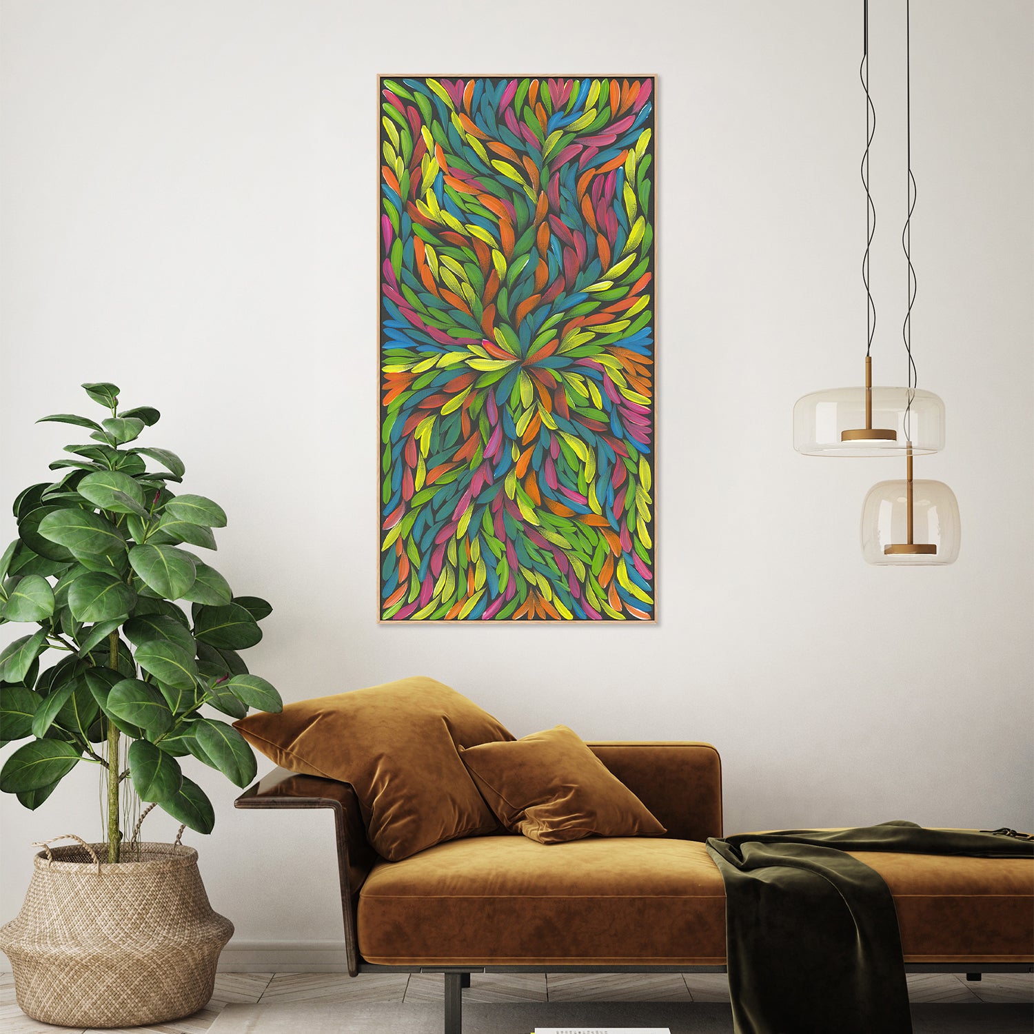 Healing Leaves Colourful