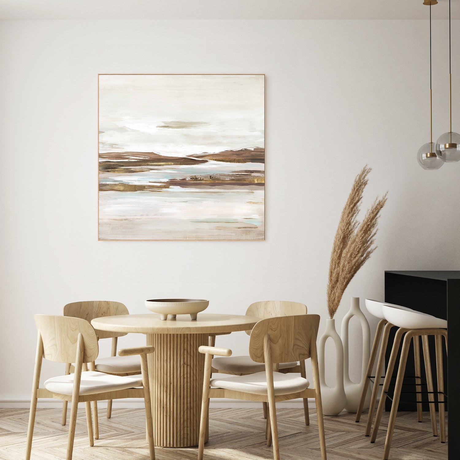 Abstract Tides of the Coast, Style B