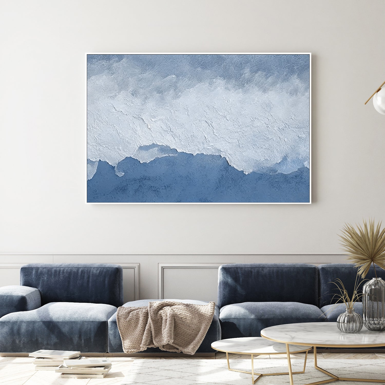 Fading into Blue