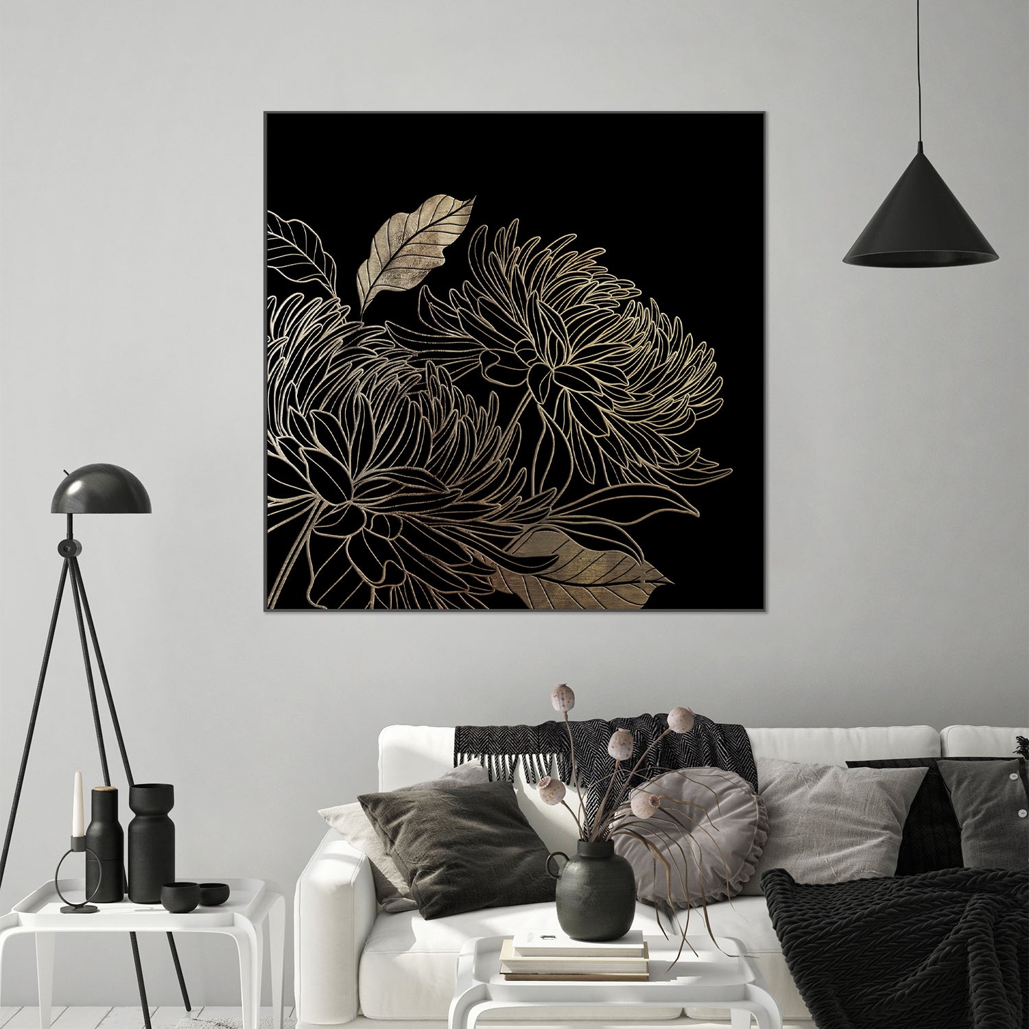 Black and Gold Beauty