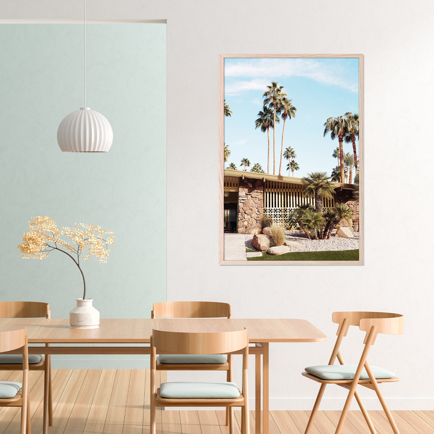 Summer Day At Palm Springs