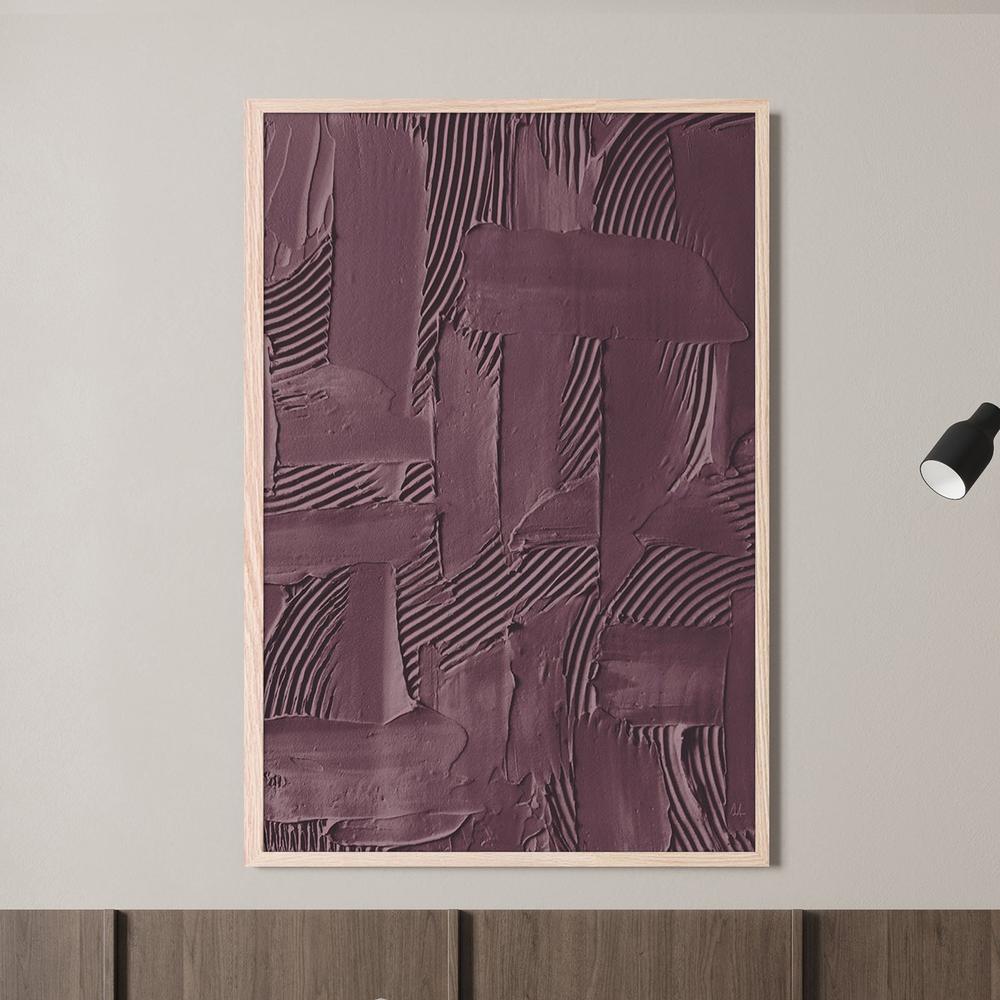 Different Paths Plum-by-Sarah Adams-wall-art-print-canvas-poster-framed-Gioia