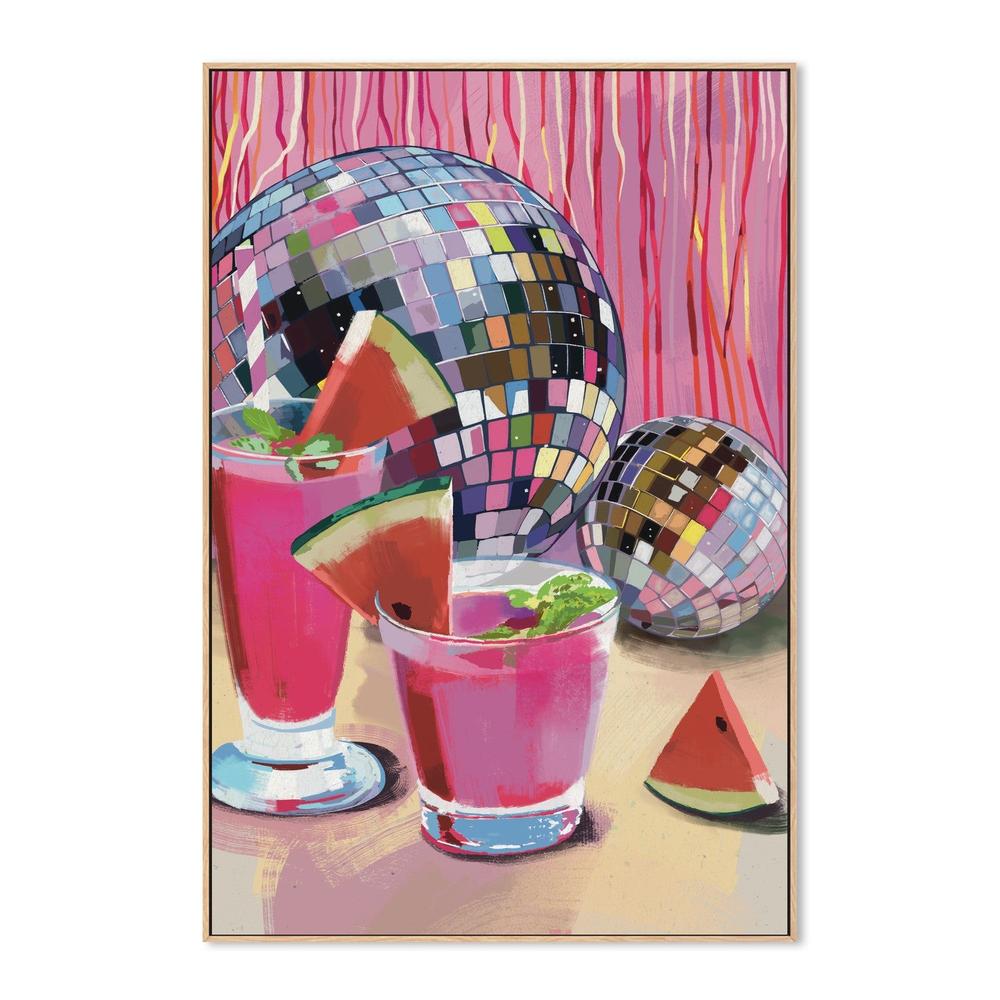 Disco Waterme-by-Zviadadze Daria-wall-art-print-canvas-poster-framed-Gioia