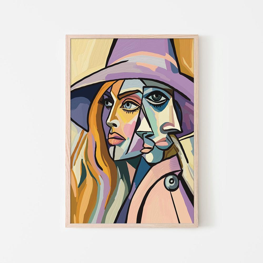 DOBLES CARAS-by-Giovanna Gil Alves-wall-art-print-canvas-poster-framed-Gioia