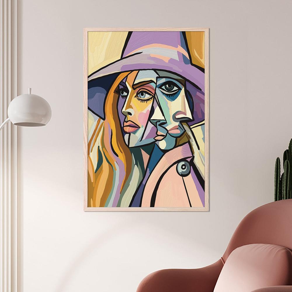 DOBLES CARAS-by-Giovanna Gil Alves-wall-art-print-canvas-poster-framed-Gioia