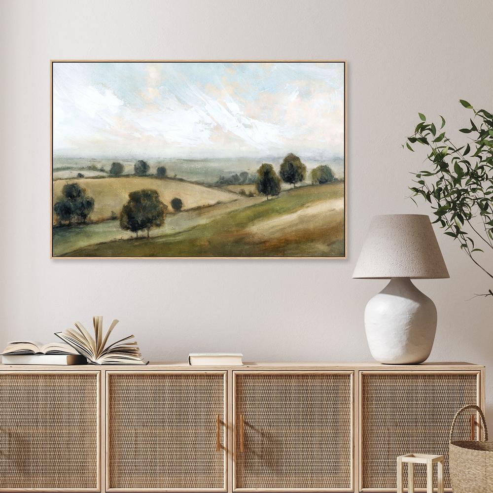 Dreamfields, Style A-by-Nina Blue-wall-art-print-canvas-poster-framed-Gioia