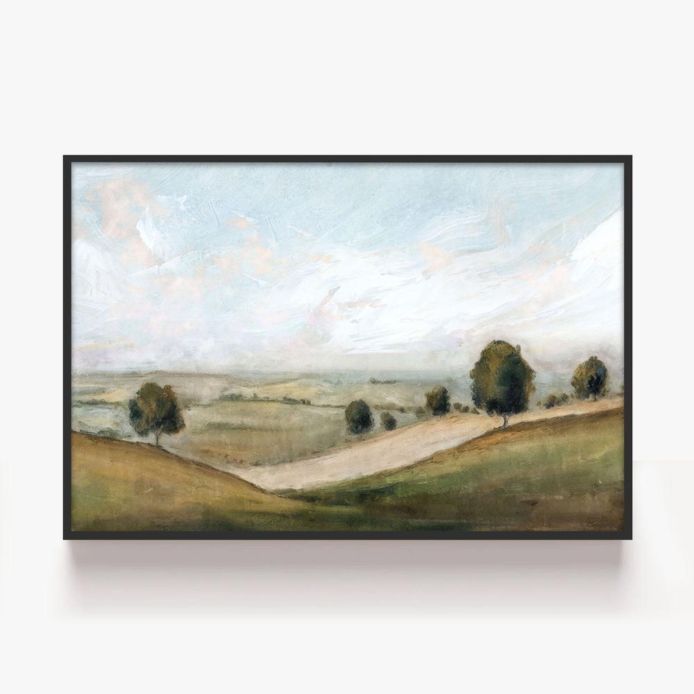 Dreamfields, Style B-by-Nina Blue-wall-art-print-canvas-poster-framed-Gioia
