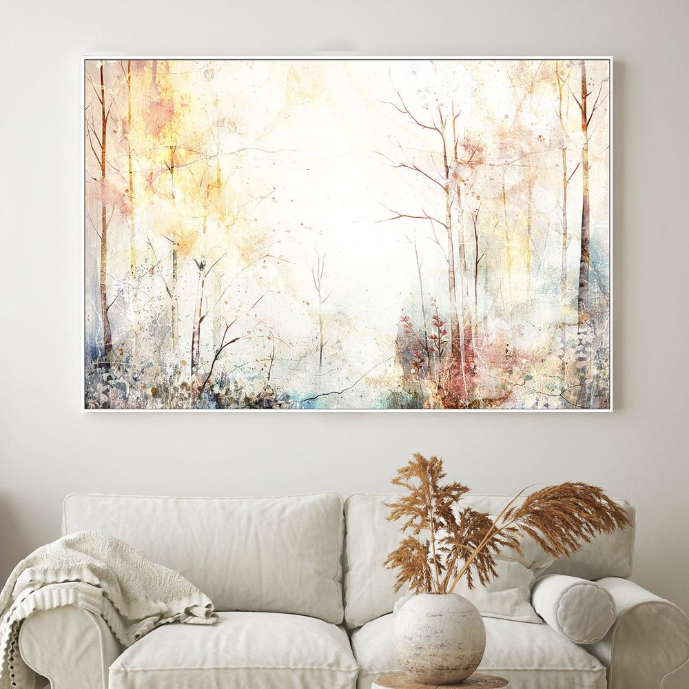 Dreamy Golden Forest-by-Rafal Kulik-wall-art-print-canvas-poster-framed-Gioia