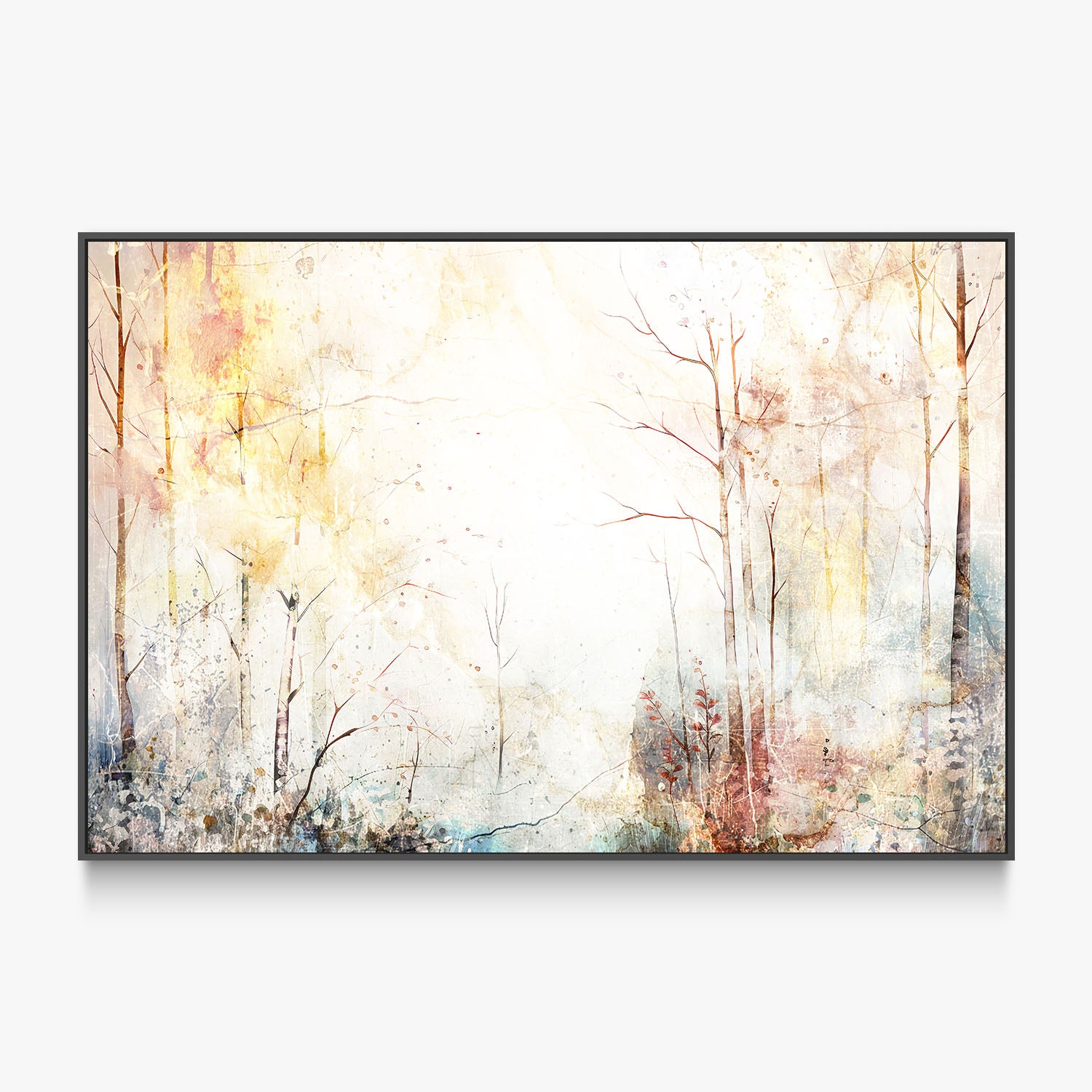 Dreamy Golden Forest-by-Rafal Kulik-wall-art-print-canvas-poster-framed-Gioia