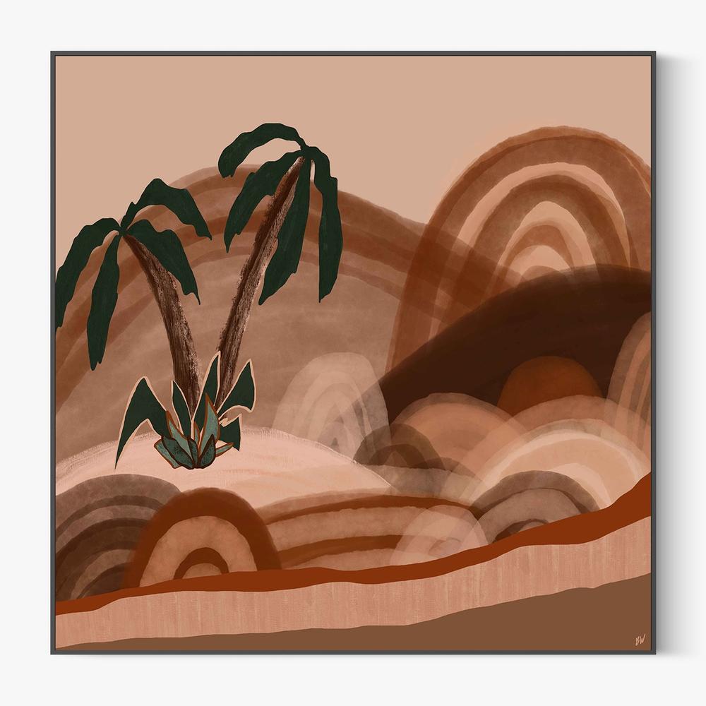 Dreamy Hills-by-Carrie Welsh-wall-art-print-canvas-poster-framed-Gioia