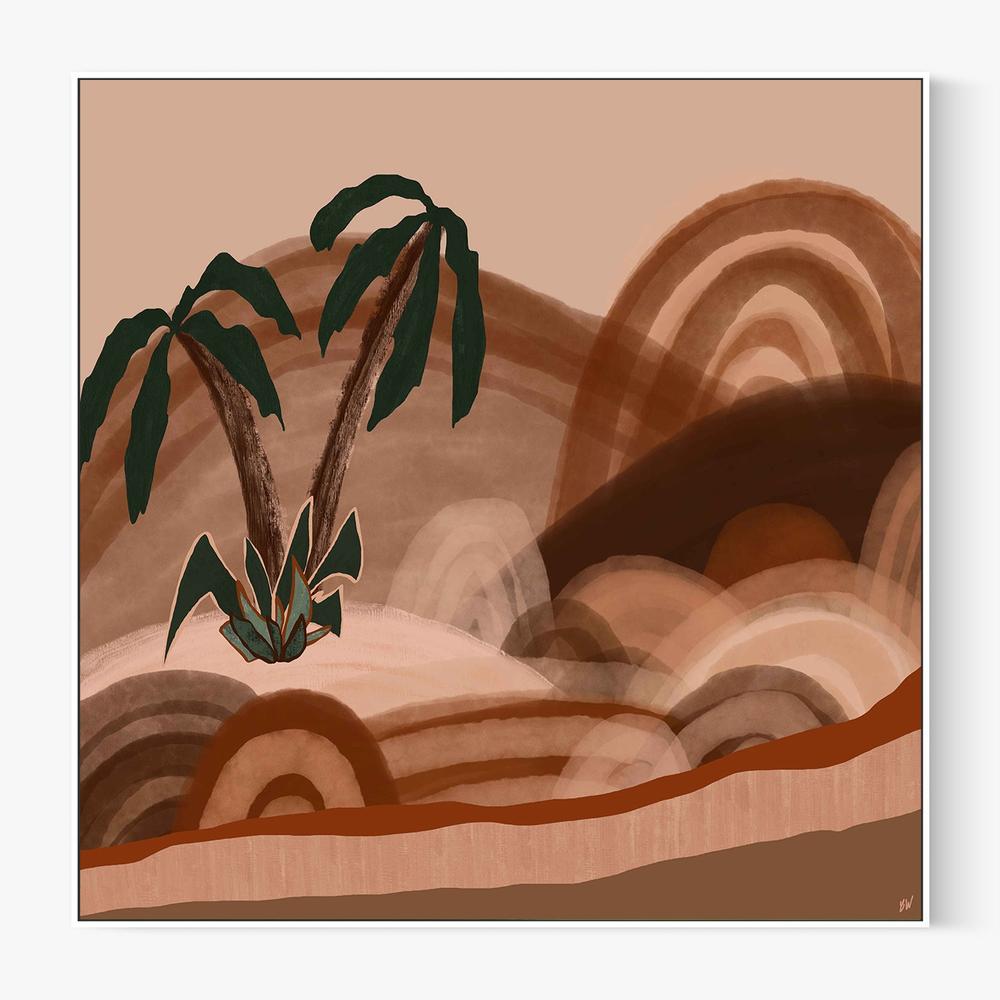 Dreamy Hills-by-Carrie Welsh-wall-art-print-canvas-poster-framed-Gioia