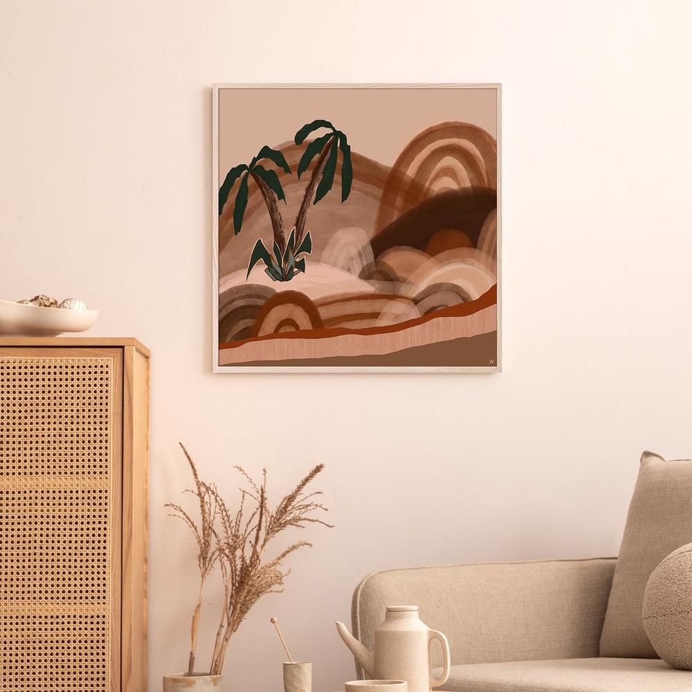 Dreamy Hills-by-Carrie Welsh-wall-art-print-canvas-poster-framed-Gioia