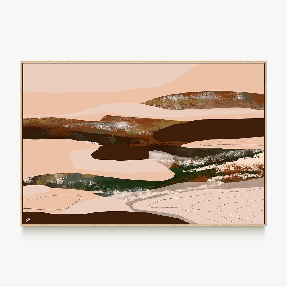 Dune-by-Carrie Welsh-wall-art-print-canvas-poster-framed-Gioia