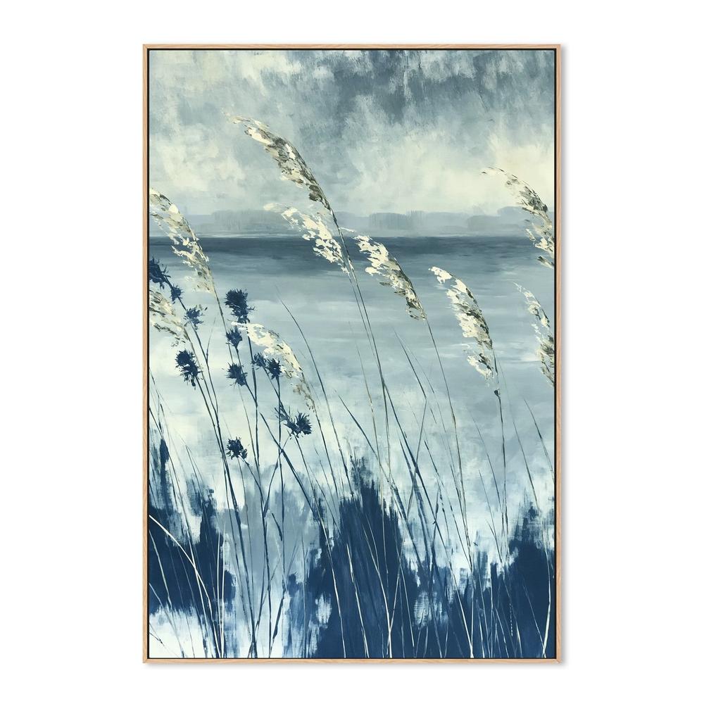 Dune Oats Coastal Sky-by-Chromatic Storm Studio-wall-art-print-canvas-poster-framed-Gioia