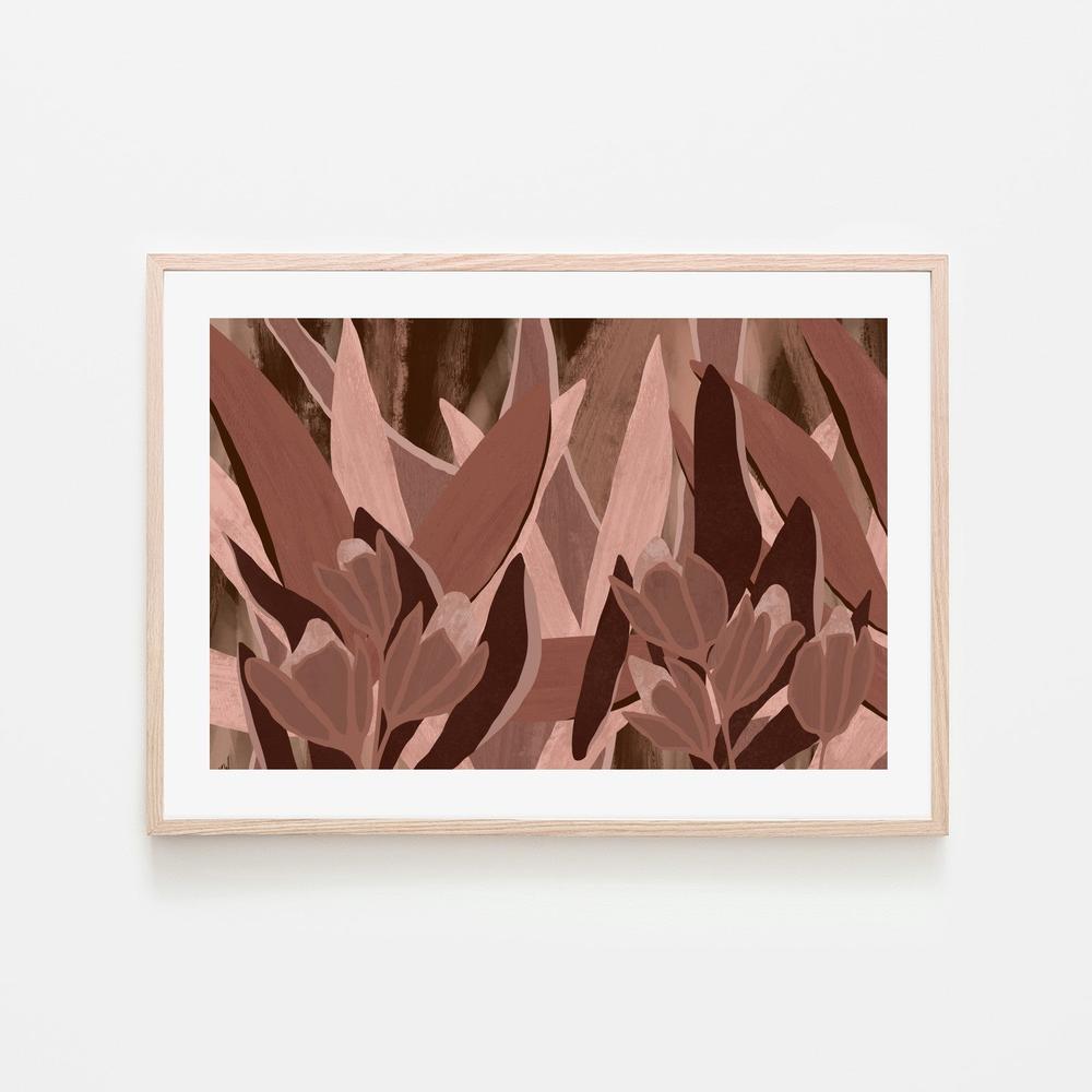 Dusky Eden-by-Carrie Welsh-wall-art-print-canvas-poster-framed-Gioia