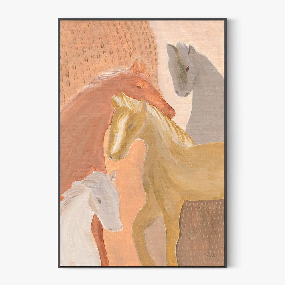 Dustborn Stallions, Style B-by-Nikita Jariwala-wall-art-print-canvas-poster-framed-Gioia