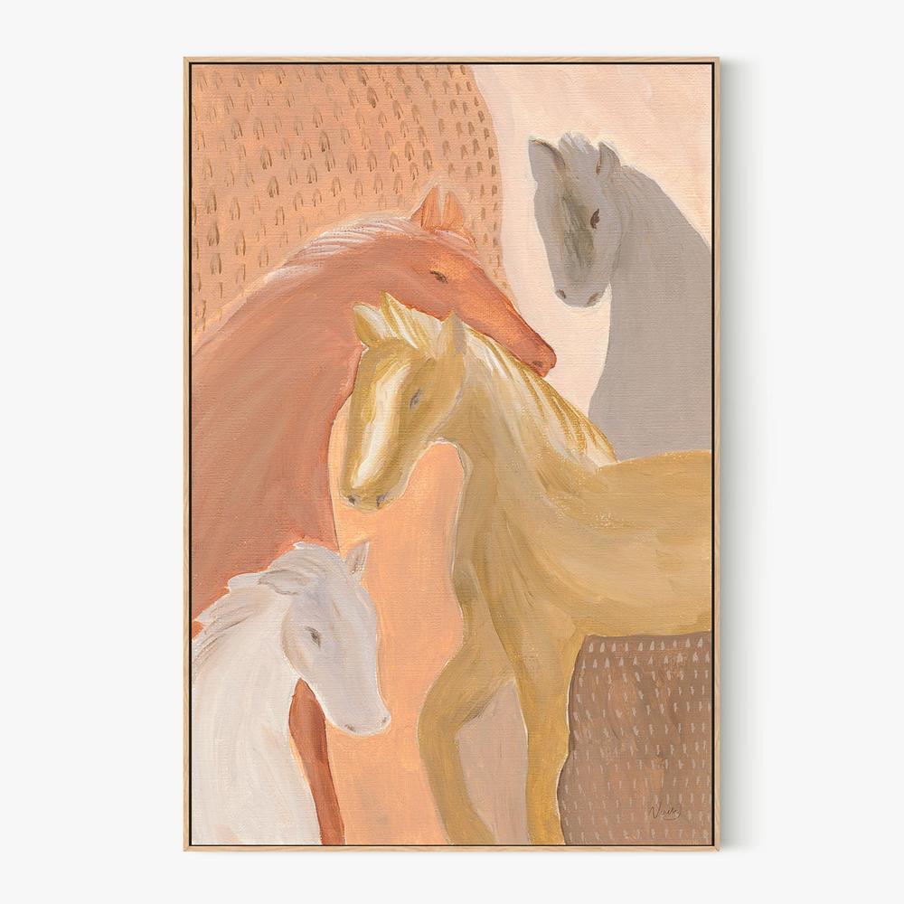 Dustborn Stallions, Style B-by-Nikita Jariwala-wall-art-print-canvas-poster-framed-Gioia