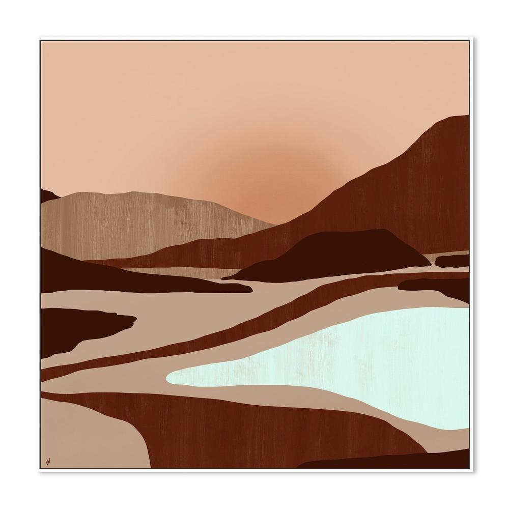 Earth And Light-by-Carrie Welsh-wall-art-print-canvas-poster-framed-Gioia