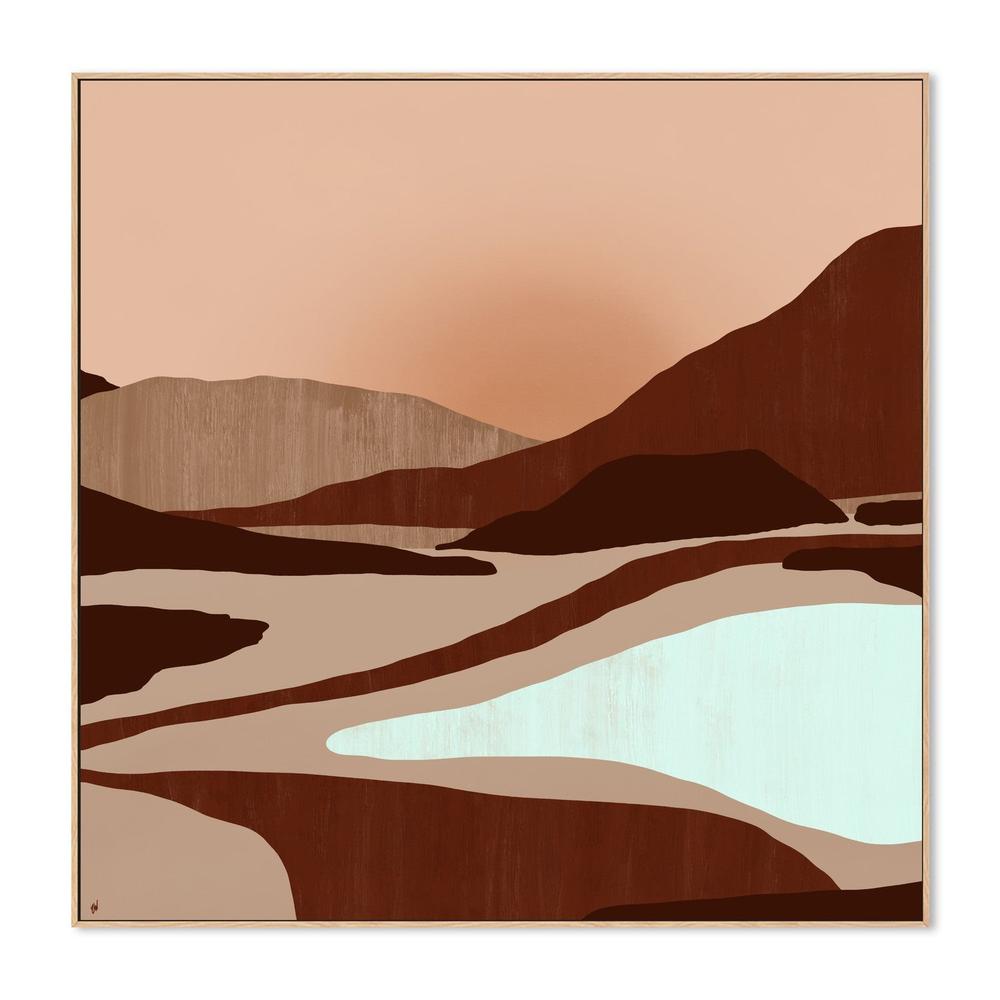 Earth And Light-by-Carrie Welsh-wall-art-print-canvas-poster-framed-Gioia