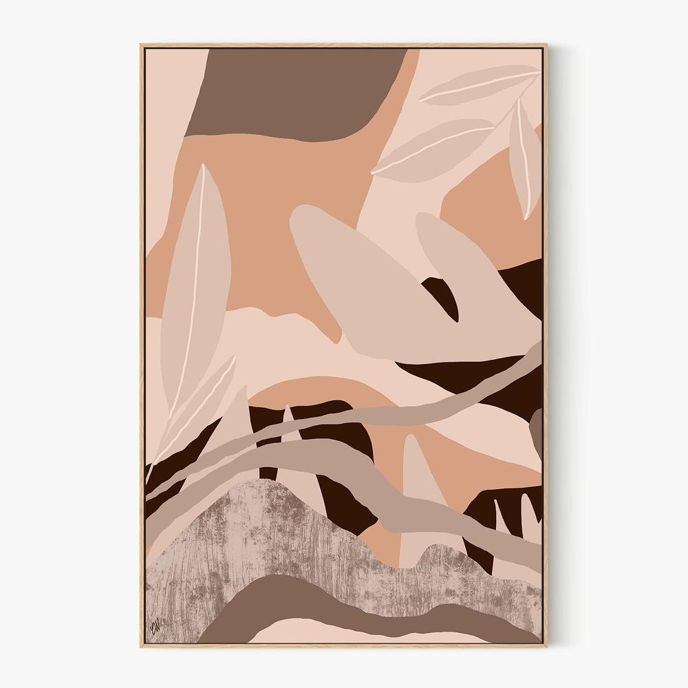 Earthen Dreamscape-by-Carrie Welsh-wall-art-print-canvas-poster-framed-Gioia