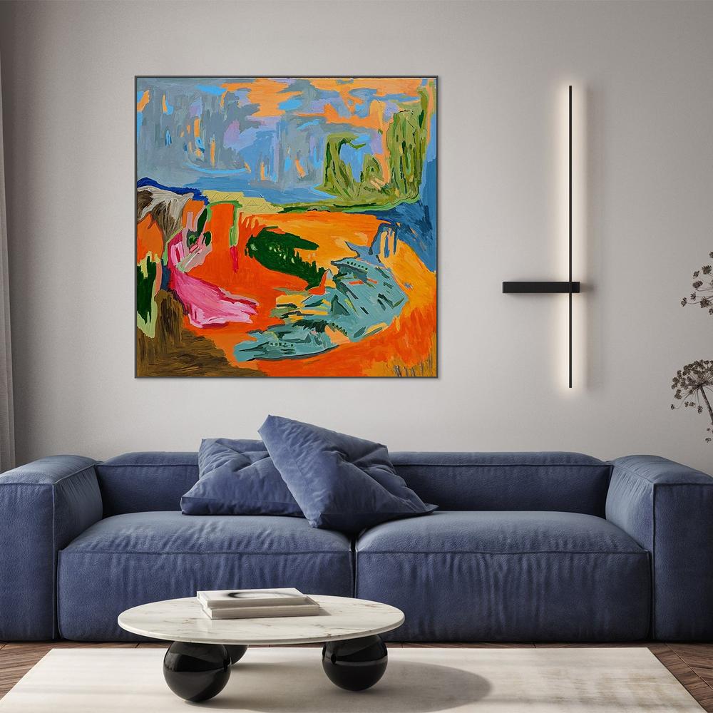 Earthsong-by-Alpana Rai-wall-art-print-canvas-poster-framed-Gioia