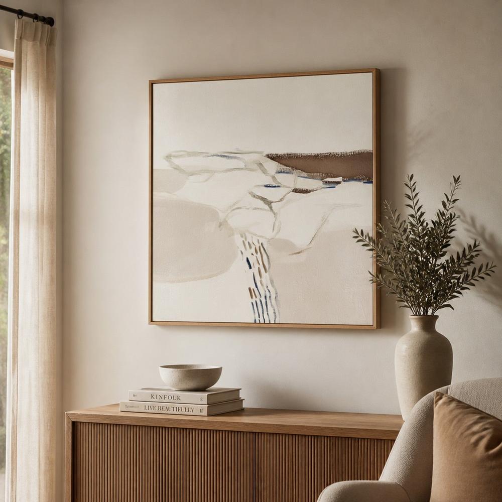 Earthy Abstract Landscape-by-Alma-wall-art-print-canvas-poster-framed-Gioia