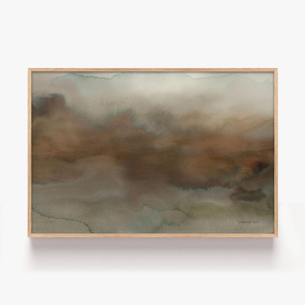 Earthy Abstract, Style A-by-Danhui Nai-wall-art-print-canvas-poster-framed-Gioia