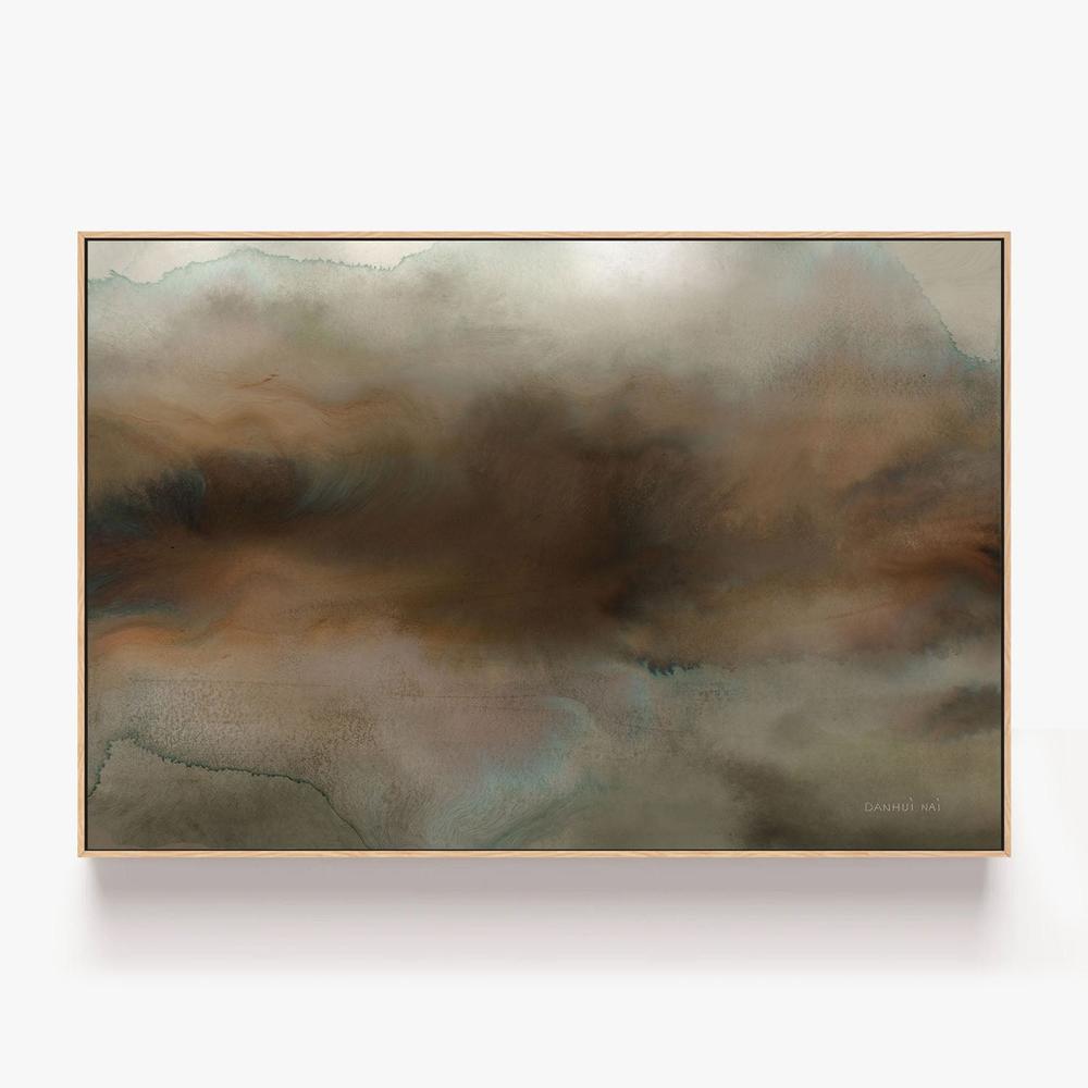 Earthy Abstract, Style B-by-Danhui Nai-wall-art-print-canvas-poster-framed-Gioia