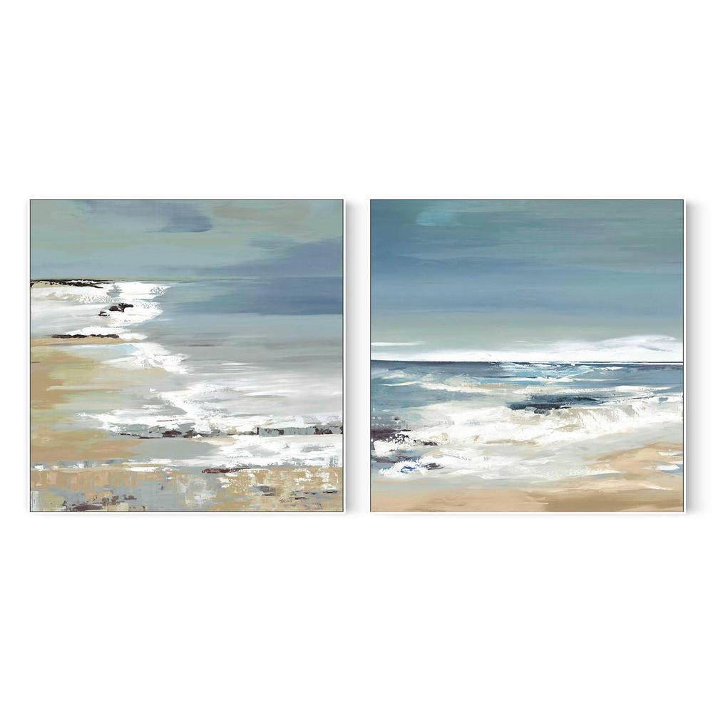 East Coast, Style A & B, Set Of 2-by-Lera-wall-art-print-canvas-poster-framed-Gioia